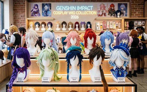 Genshin Impact wig collection for cosplay 2026