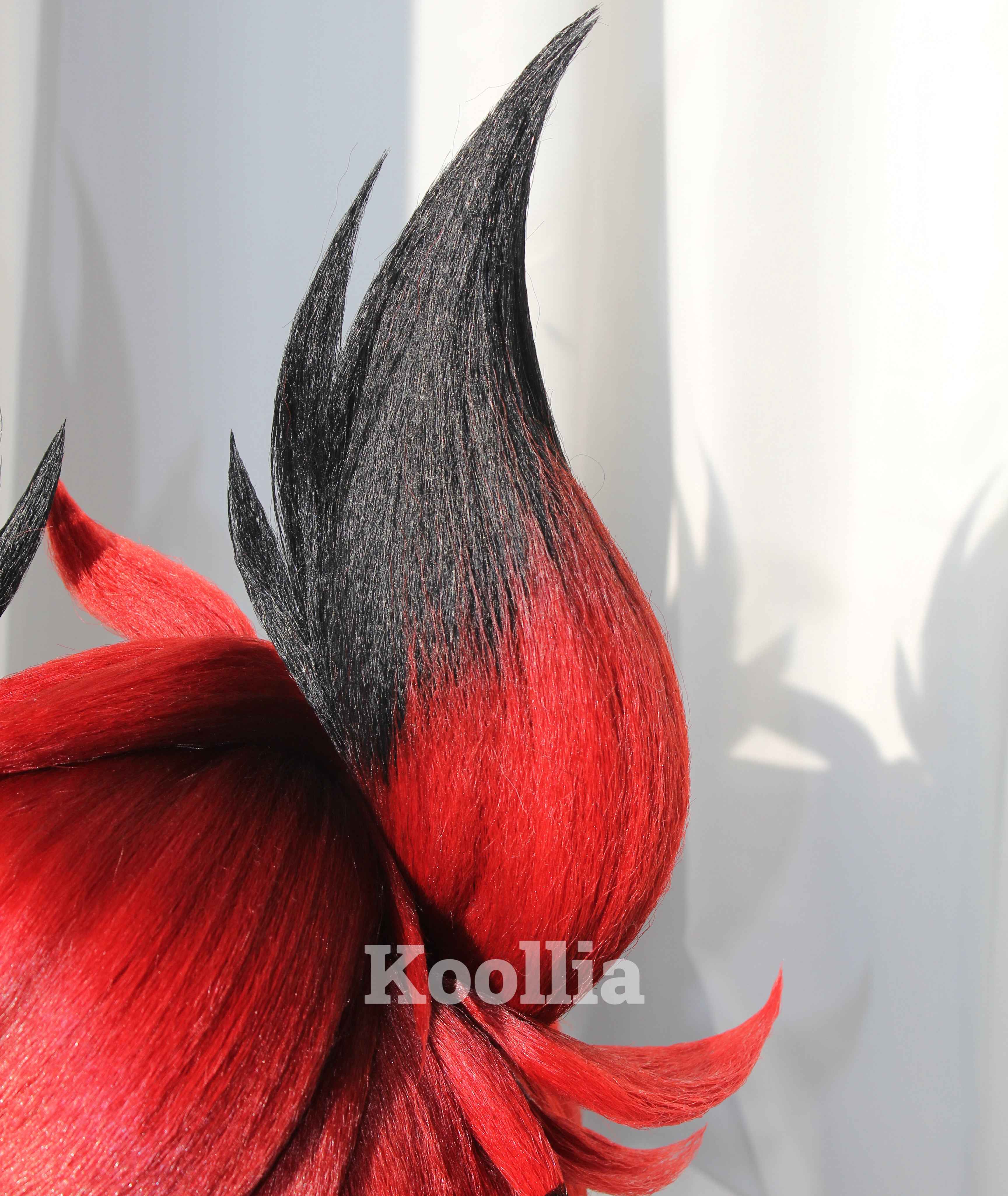 Hazbin Hotel Alastor Commission Wig(Pre Order)