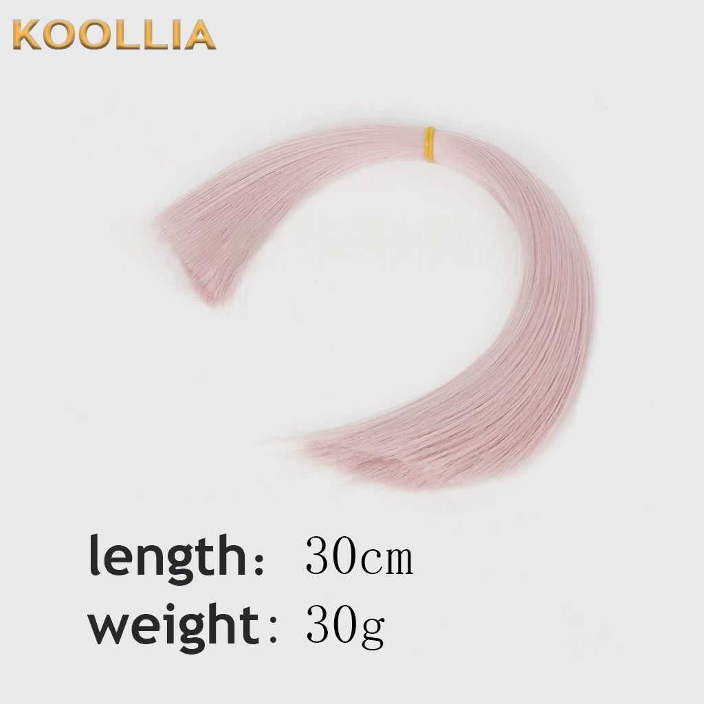 Honkai: Star Rail Jiao qiu Long Pink Hair Basic Wig