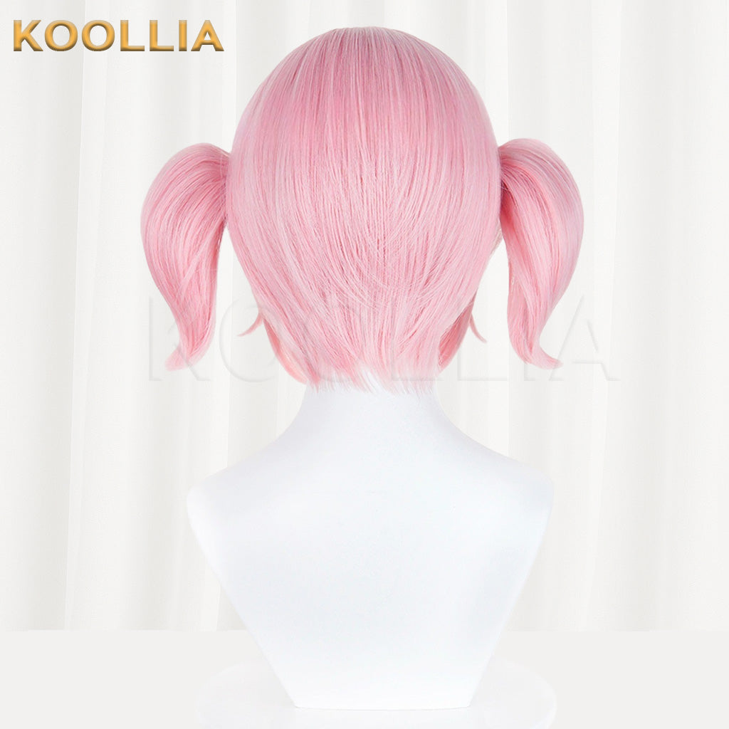 Wuthering Waves Ames Sakura Pink Twin Tails Basic Wig