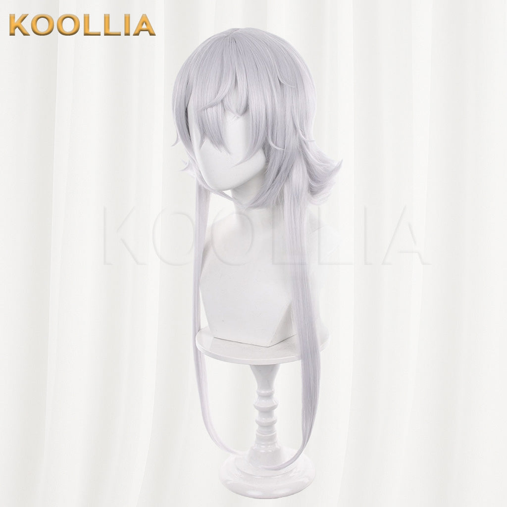 Neverness to Everness Sagiri Silver White Basic Wig