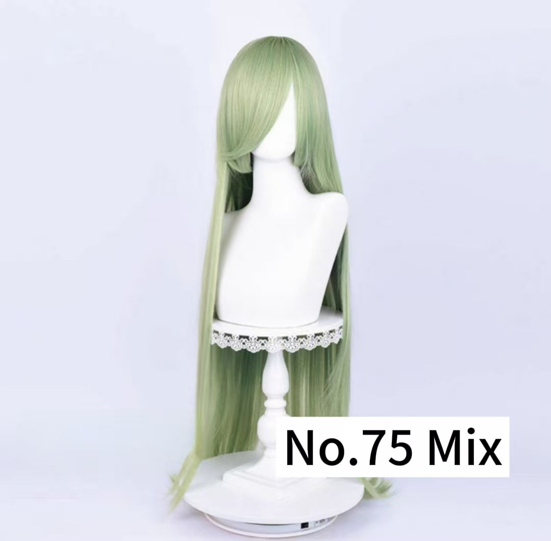All-purpose 100cm High Temperature Basic Wig