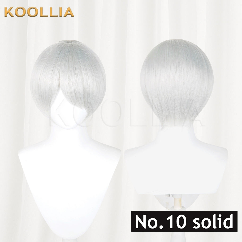 All-purpose 30cm Fluffy Mixed Fiber Short Hair Heat Resistant Basic Wig