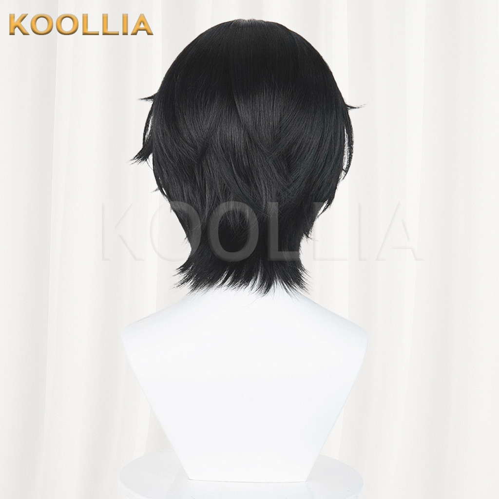 Under the Night Ghost Solid Matte Black Basic Wig