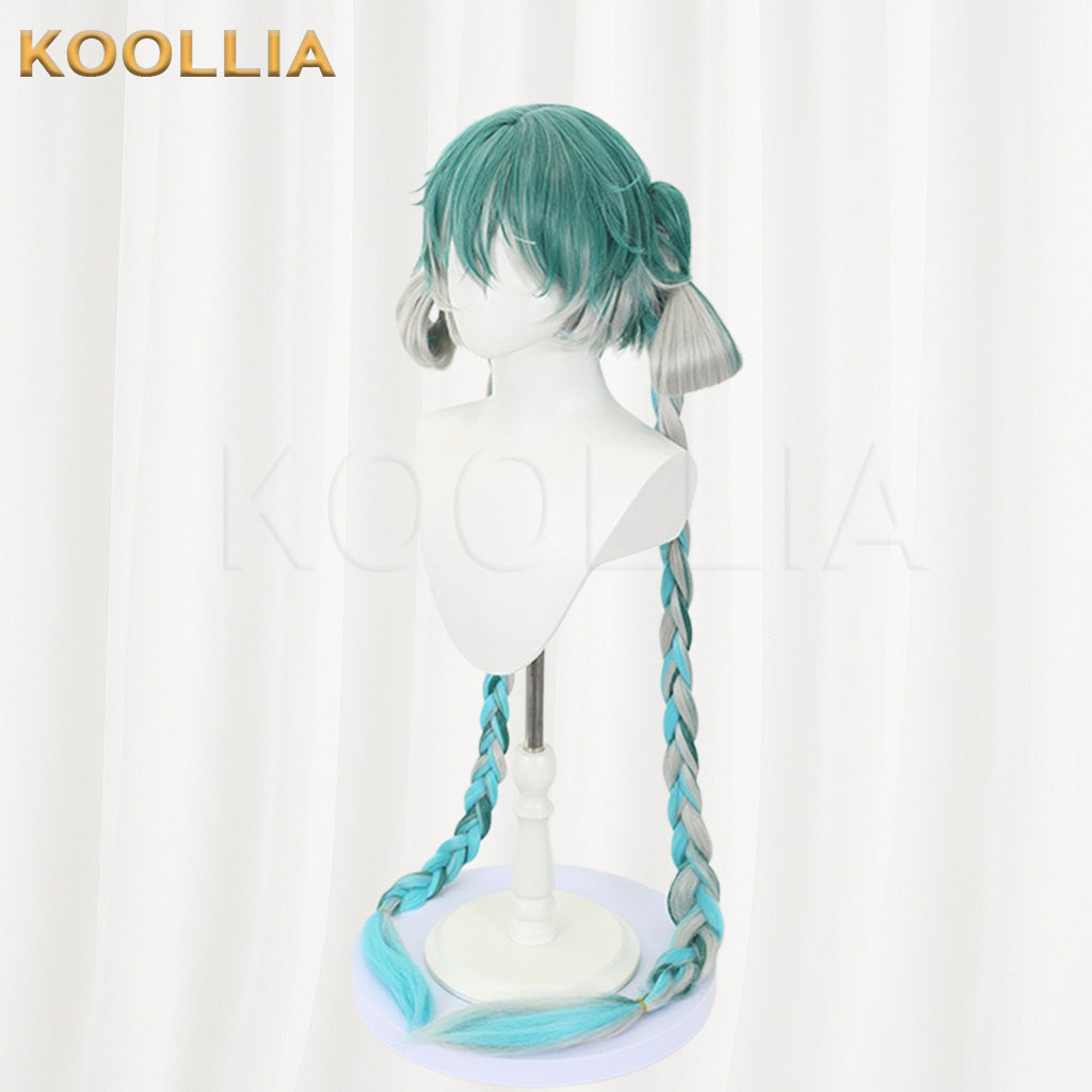 Virtual Singer Hatsune Miku Teal Gradient Basic Wig