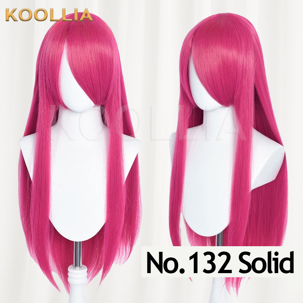All-purpose 80cm High Temperature Basic Wig