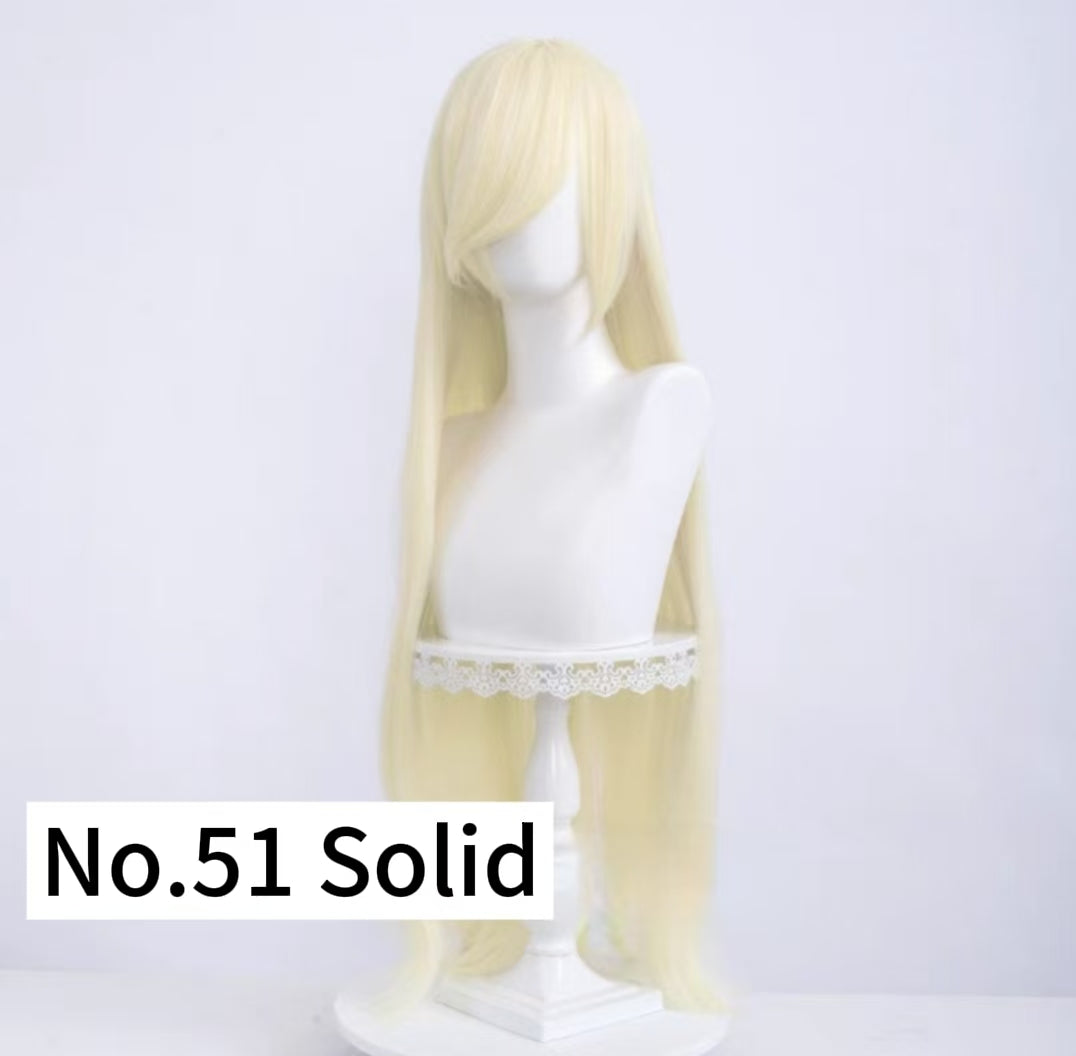 All-purpose 100cm High Temperature Basic Wig