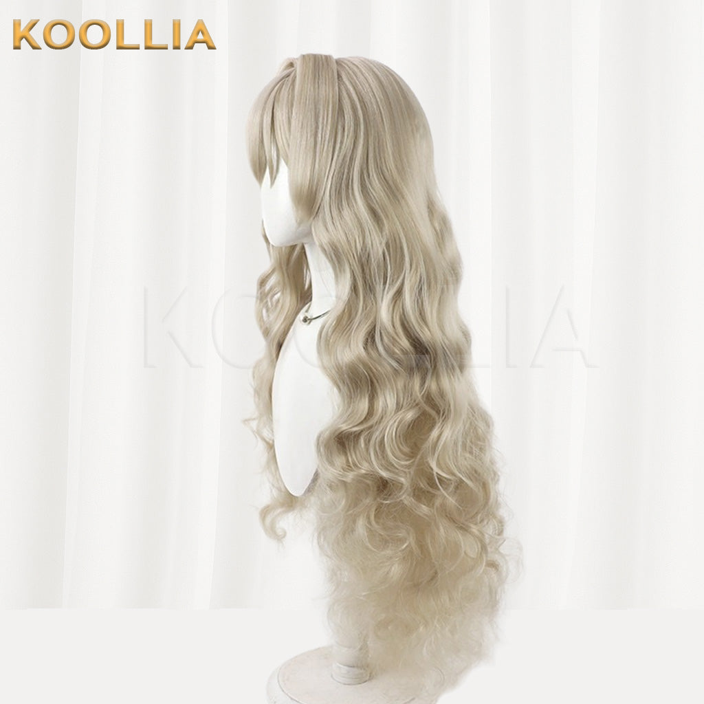 NIKKE: Goddess of Victory Crown Ash Blonde Wavy Basic Wig