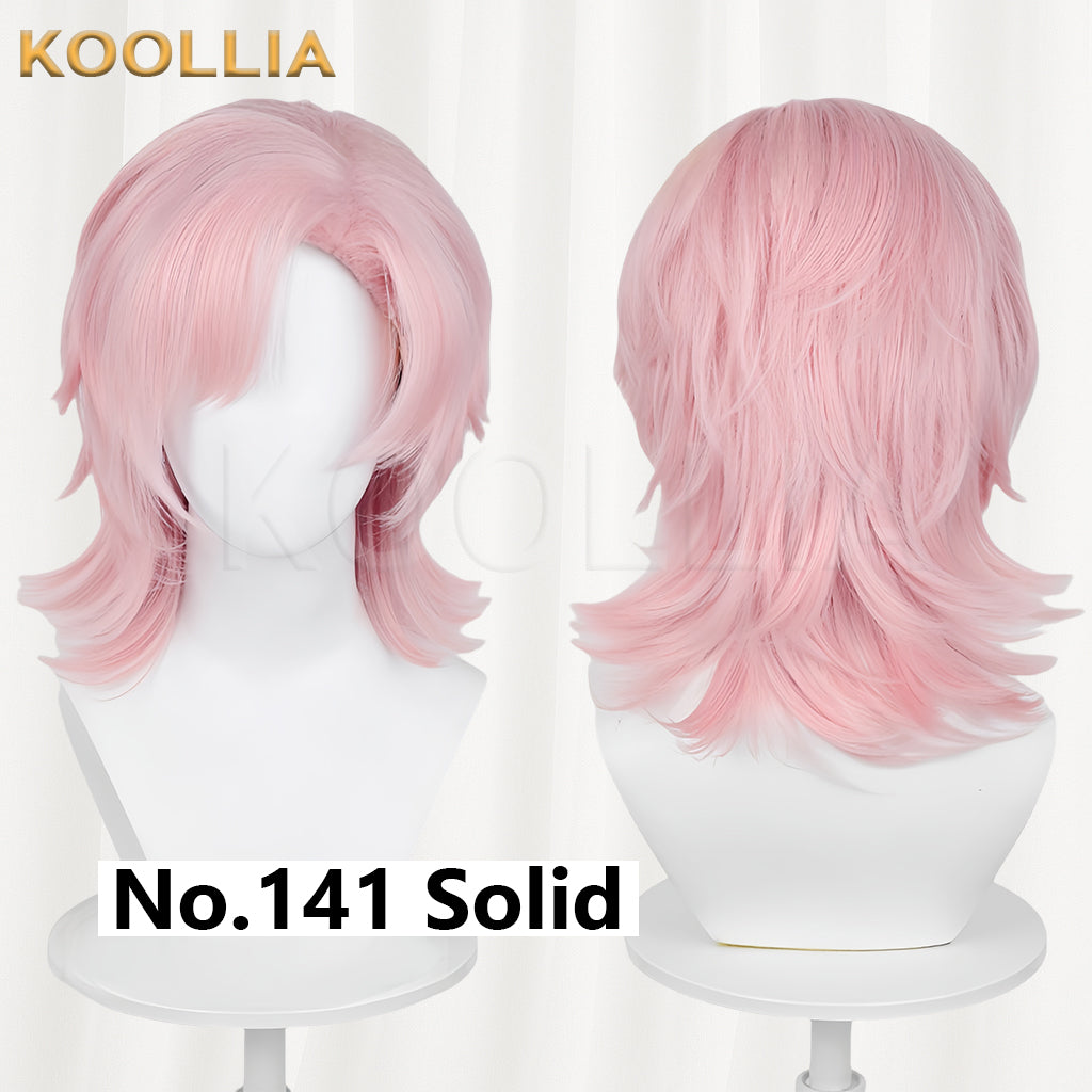 All-purpose Wig Matte Wolf Cut Wig with Side Parting