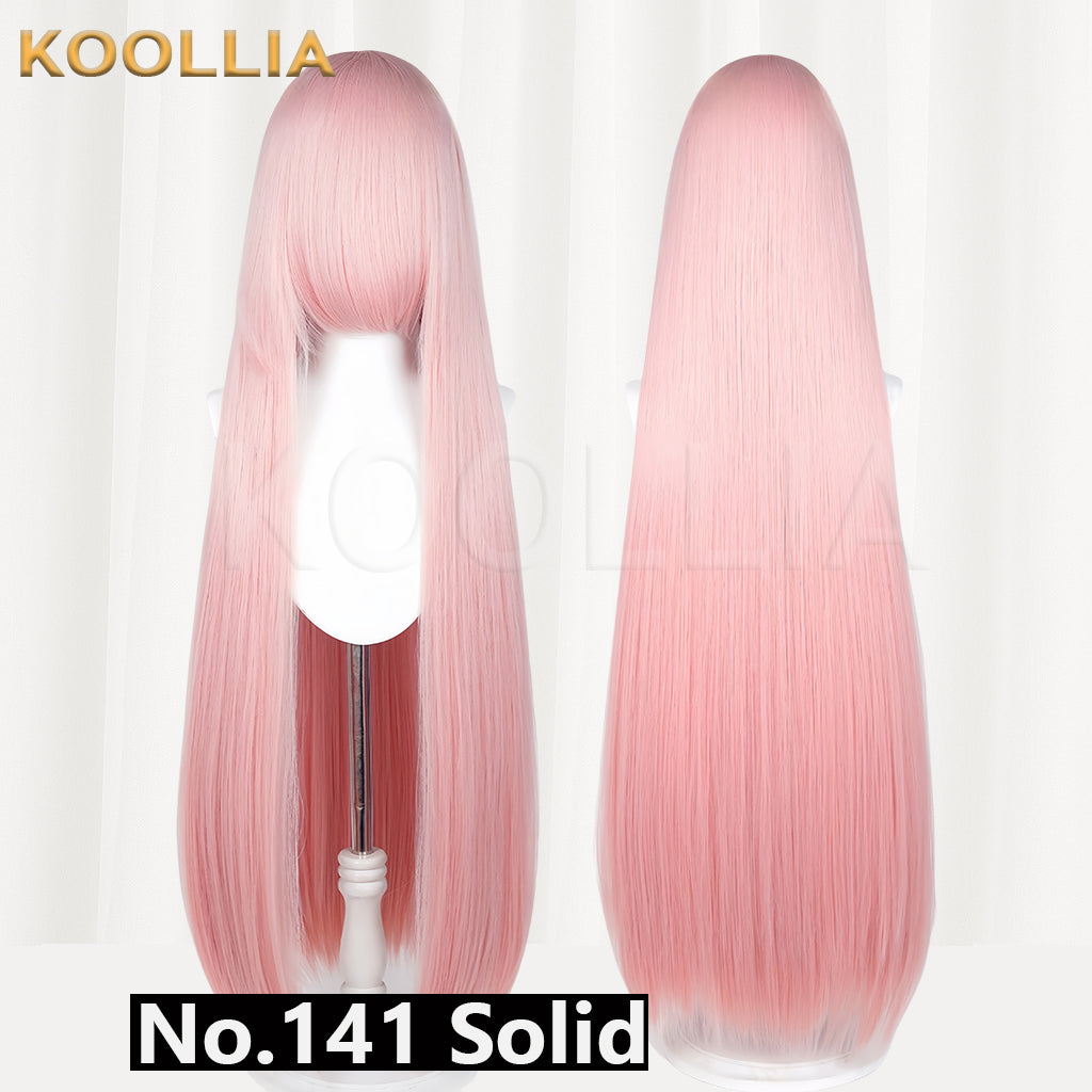 Thickened High-Density 100cm All-Purpose Long Straight Wig(Around 600g)
