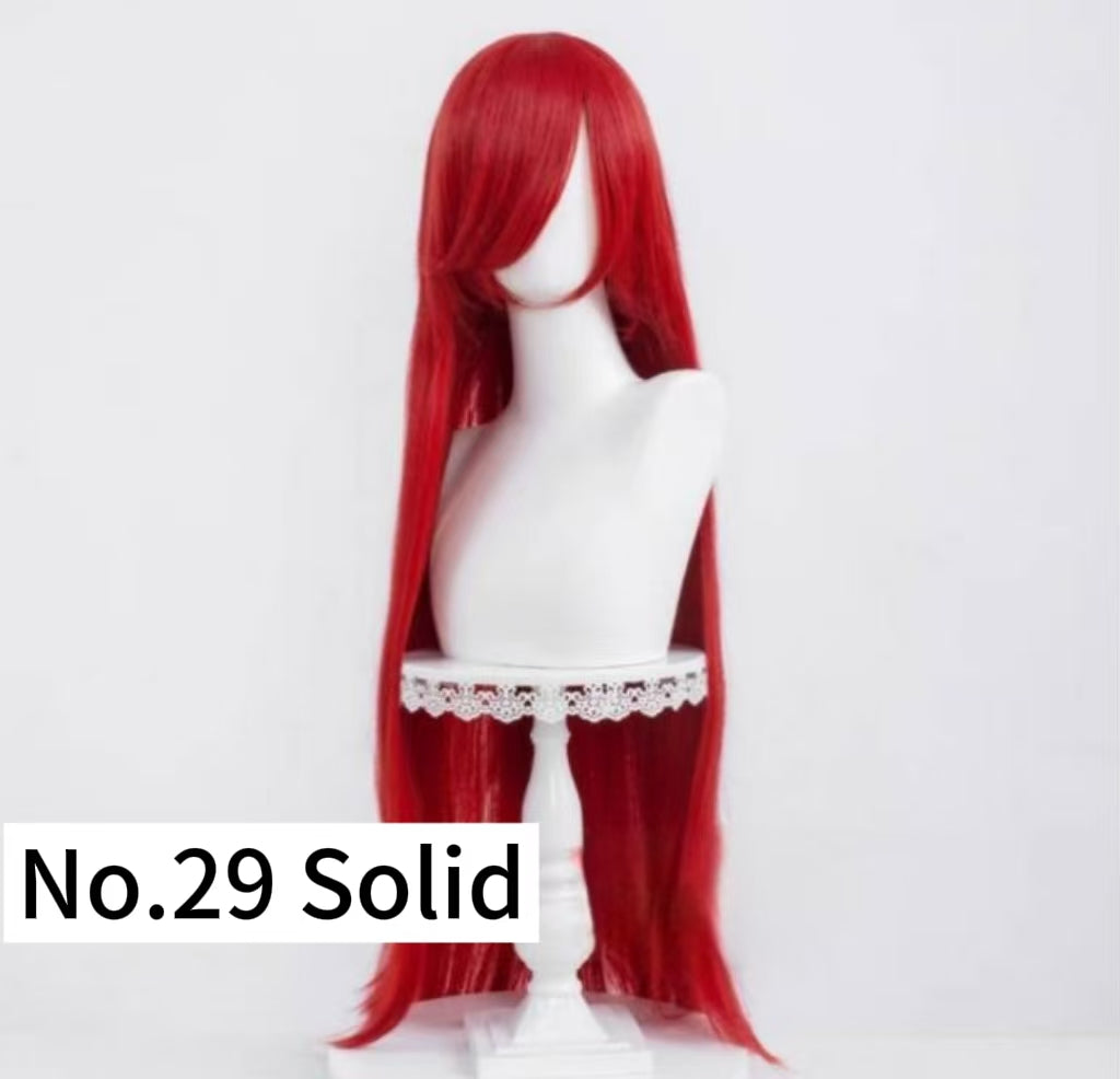 All-purpose 100cm High Temperature Basic Wig