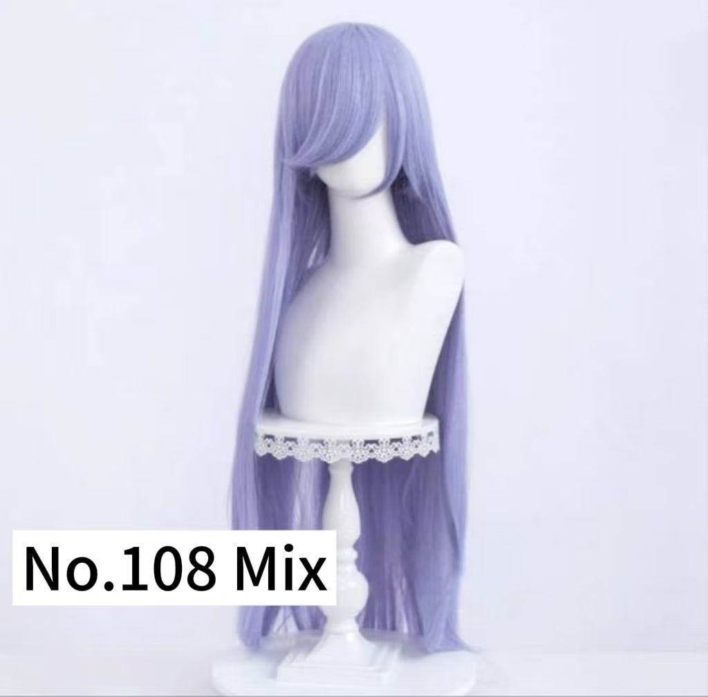 All-purpose 100cm High Temperature Basic Wig
