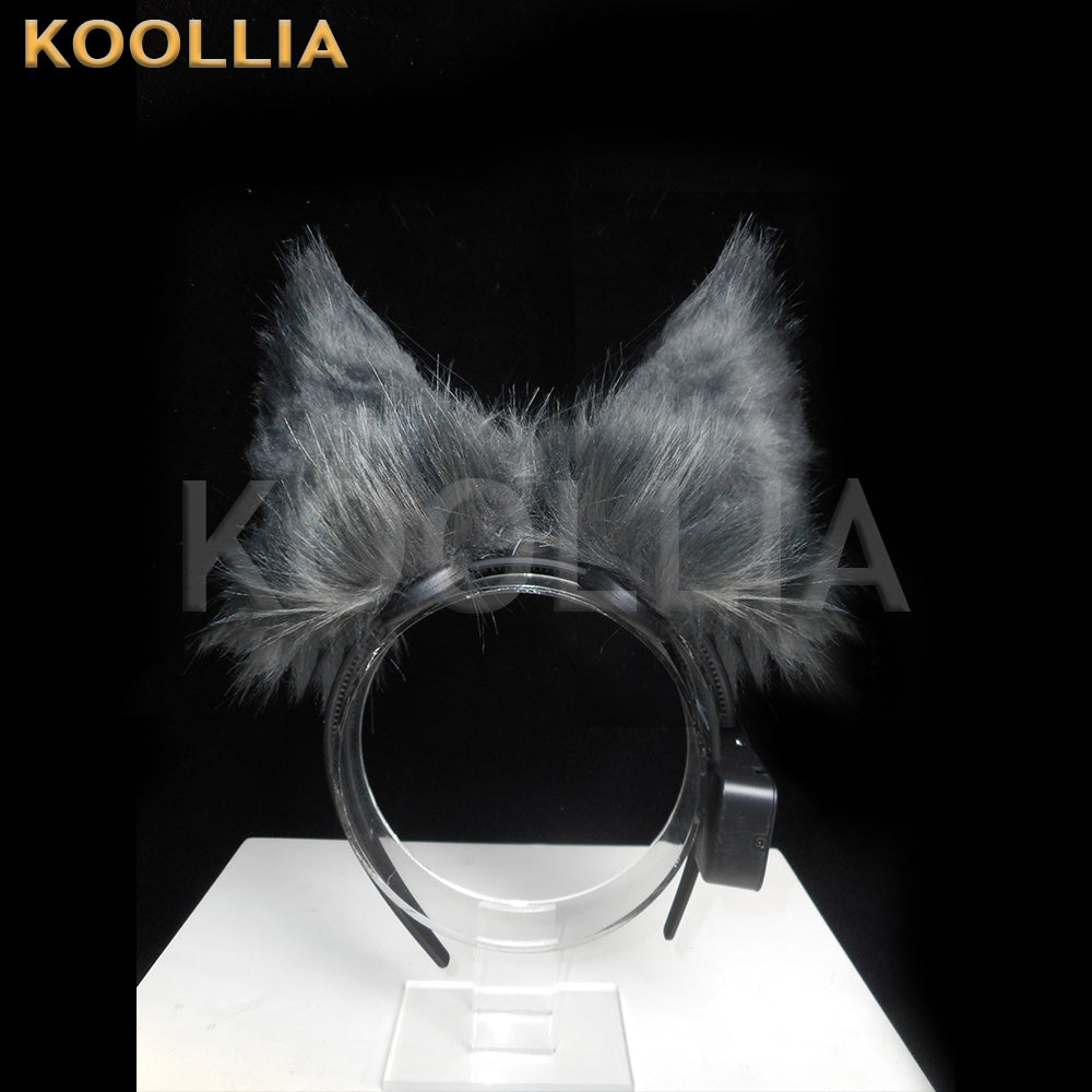 KOOLLIA Smart Cat Ears Pro - 4-Servo Animations & Head Tracking (Perfect for Cosplay/Parties) Animal Ear Lively Series