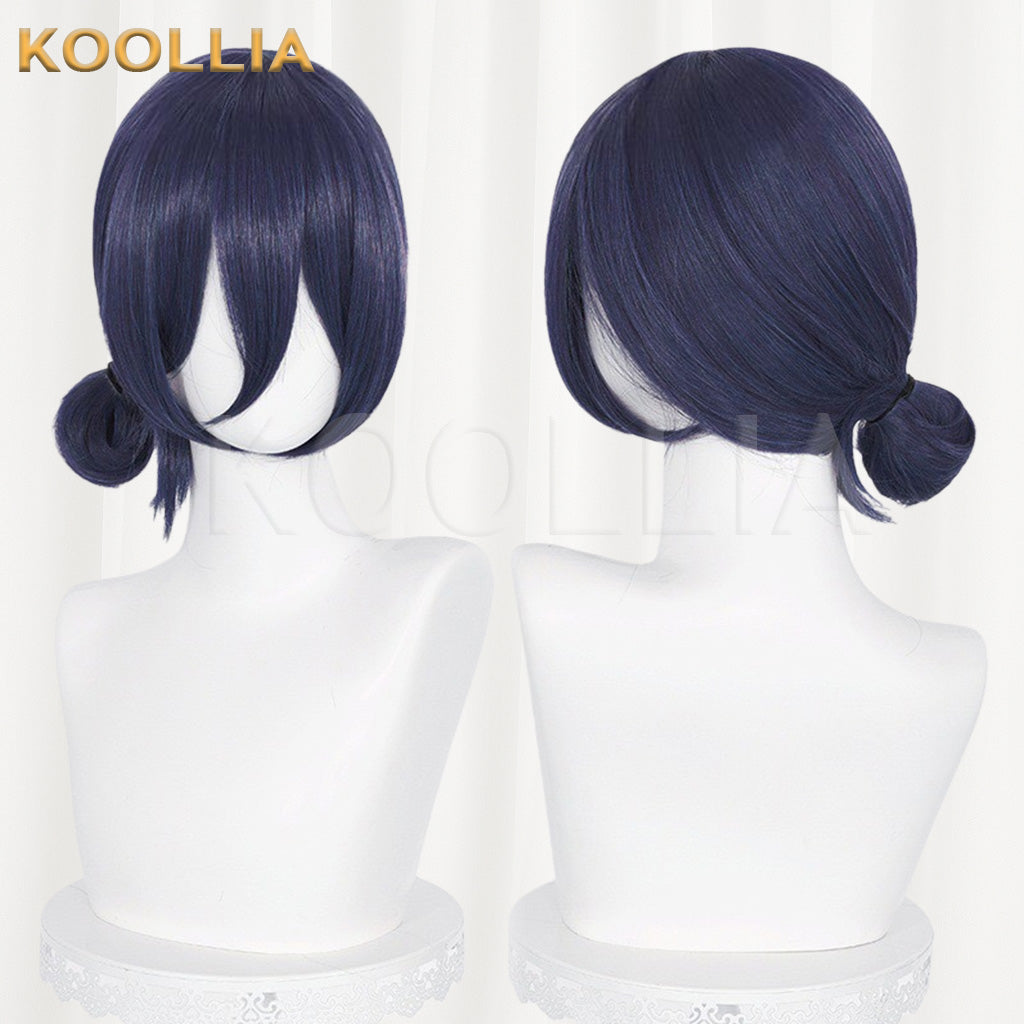 Chainsaw Man Reze Short Purple Hair Basic Wig