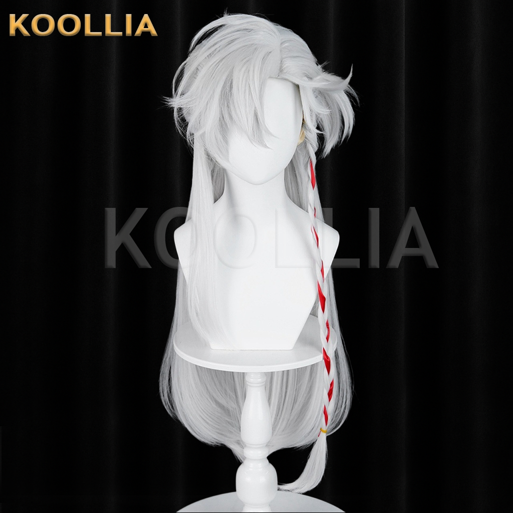 Under the Night Wild Wolf Solid Silver White Basic Wig