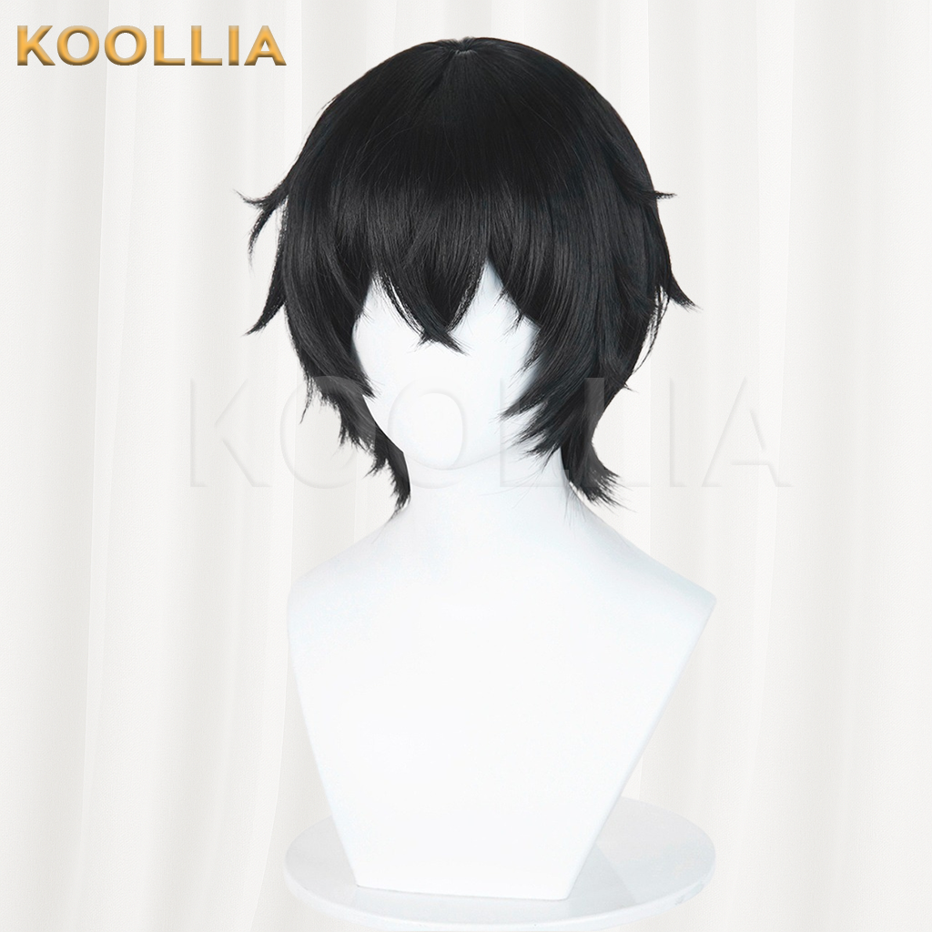 Under the Night Ghost Solid Matte Black Basic Wig