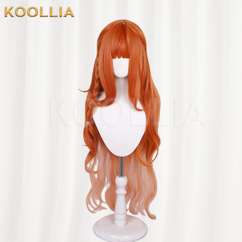 Haruyuki Busou Hanagiku Daisy Orange Gradient Basic Wig