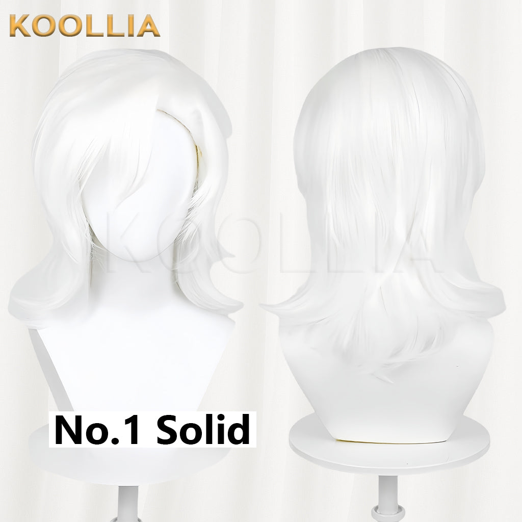 All-purpose Wig Matte Wolf Cut Wig with Side Parting