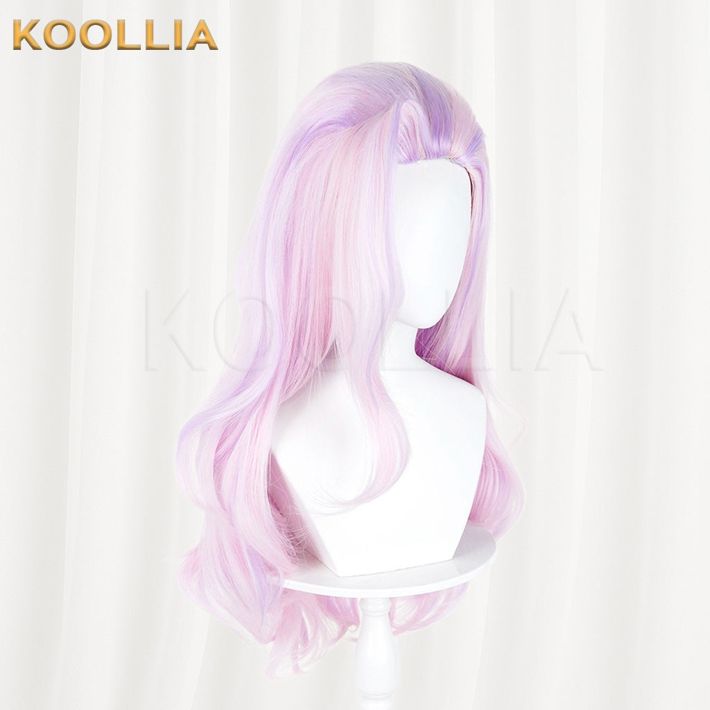 Jujutsu Kaisen Uro Takako Pink Purple Long Wavy Curly Basic Wig
