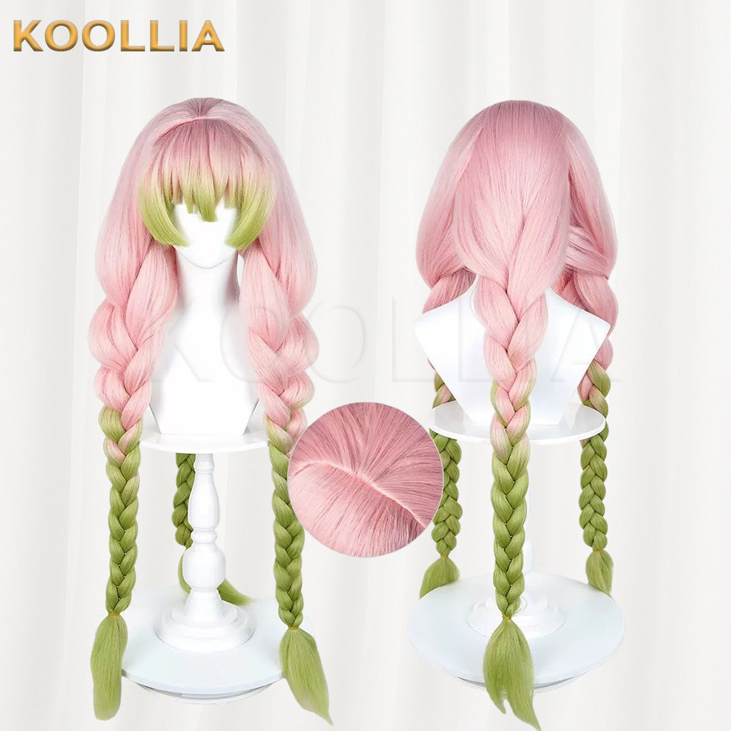 Demon Slayer Kanroji Mitsuri Longo Mix Hair Basic Wig