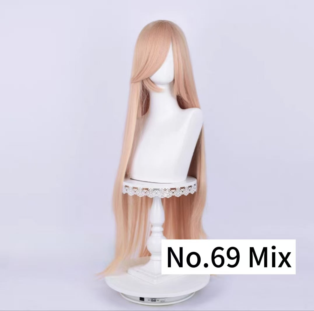 All-purpose 100cm High Temperature Basic Wig