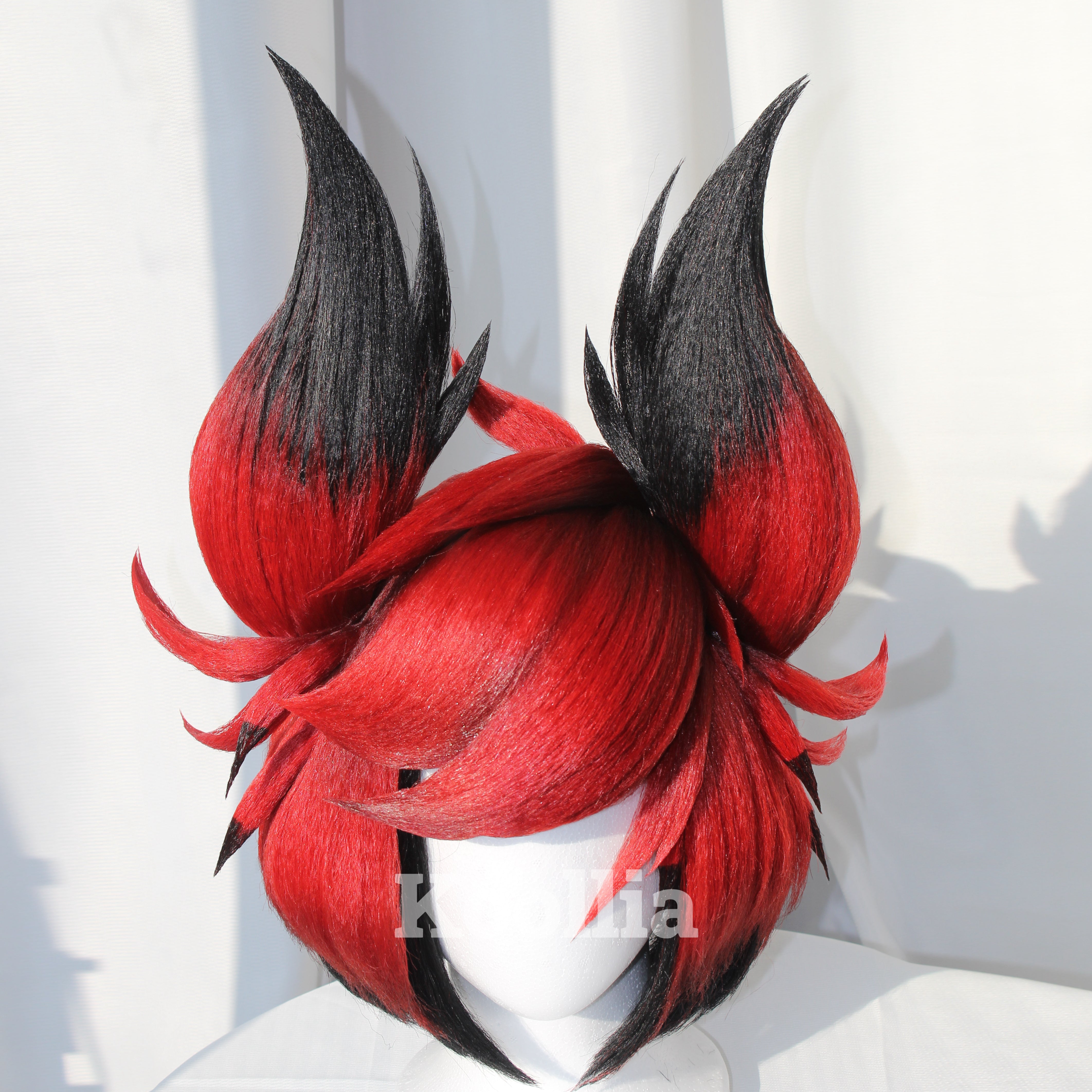 Hazbin Hotel Alastor Commission Wig