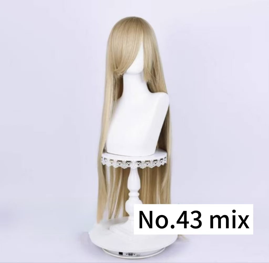 All-purpose 100cm High Temperature Basic Wig