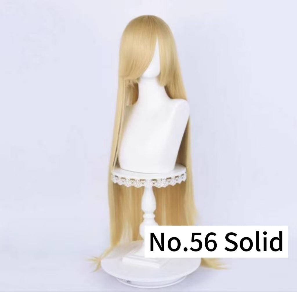 All-purpose 100cm High Temperature Basic Wig
