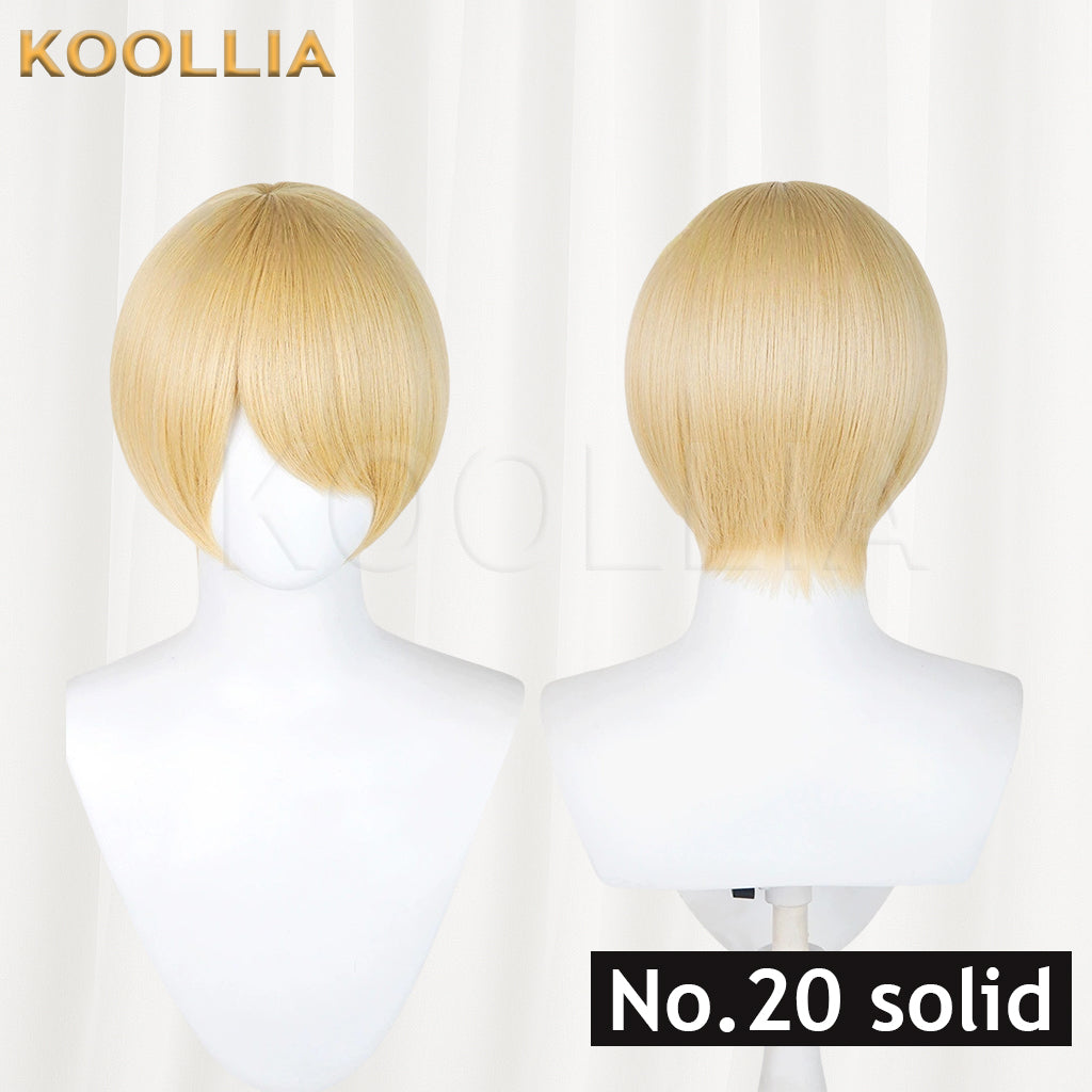 All-purpose 30cm Fluffy Mixed Fiber Short Hair Heat Resistant Basic Wig