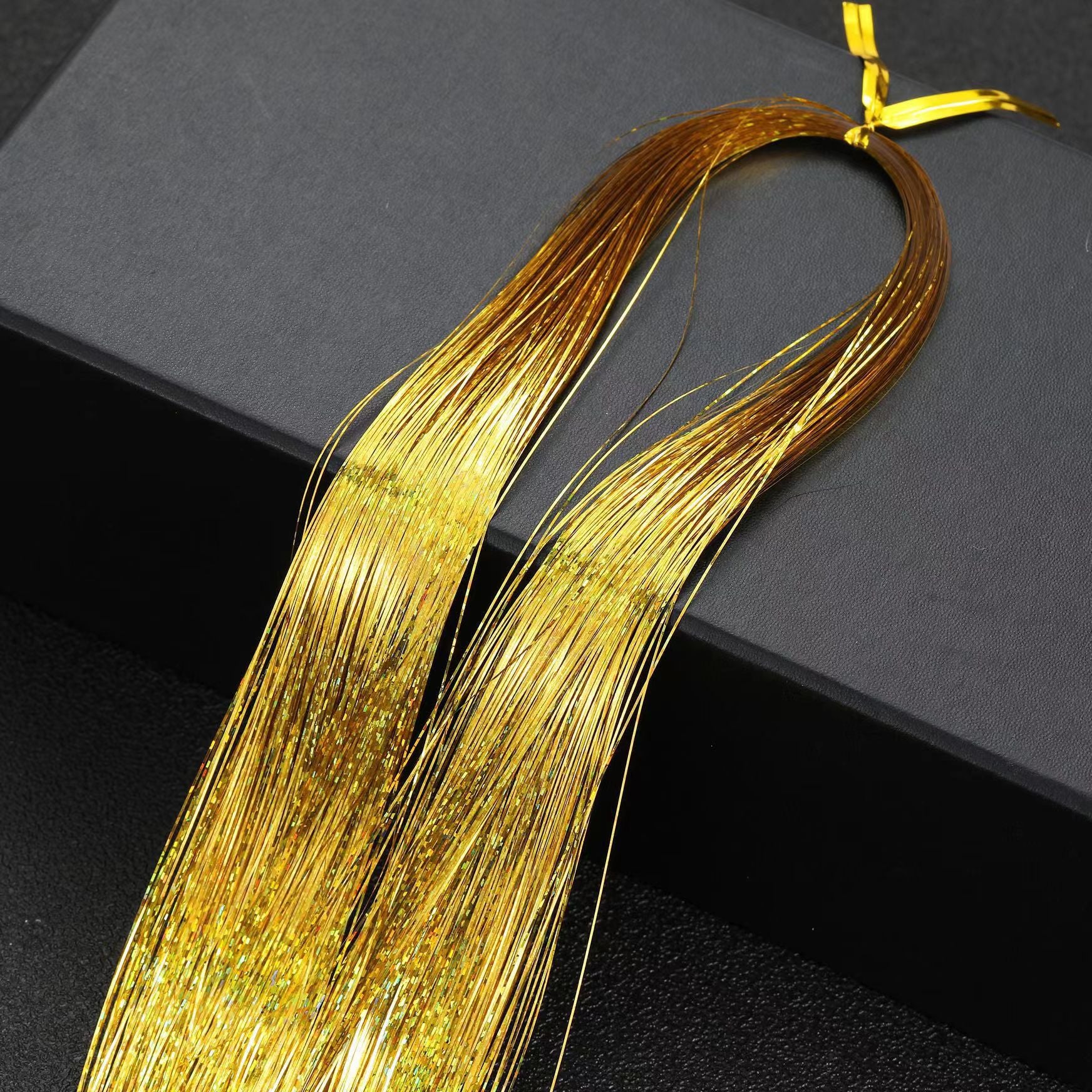 KOOLLIA- Laser Tinsel(100 Strips) Wig Stylist Tools