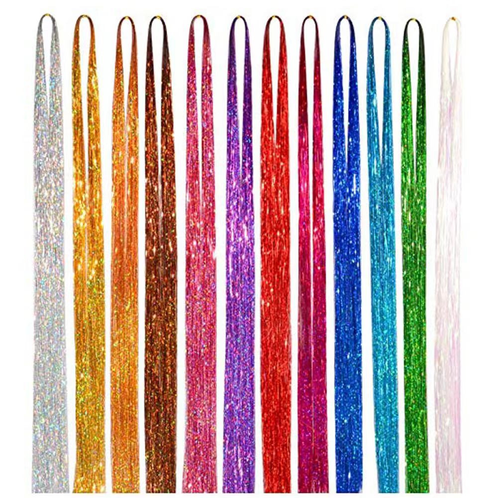 KOOLLIA- Laser Tinsel(100 Strips) Wig Stylist Tools