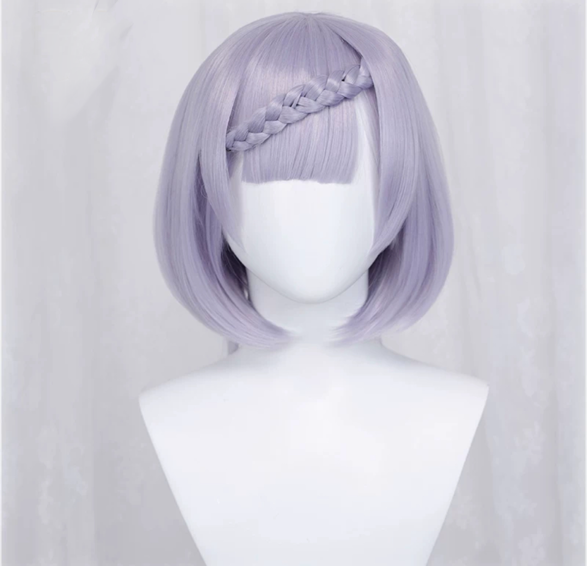 Genshin Impact Noelle Short Purple Hair Basic Wig