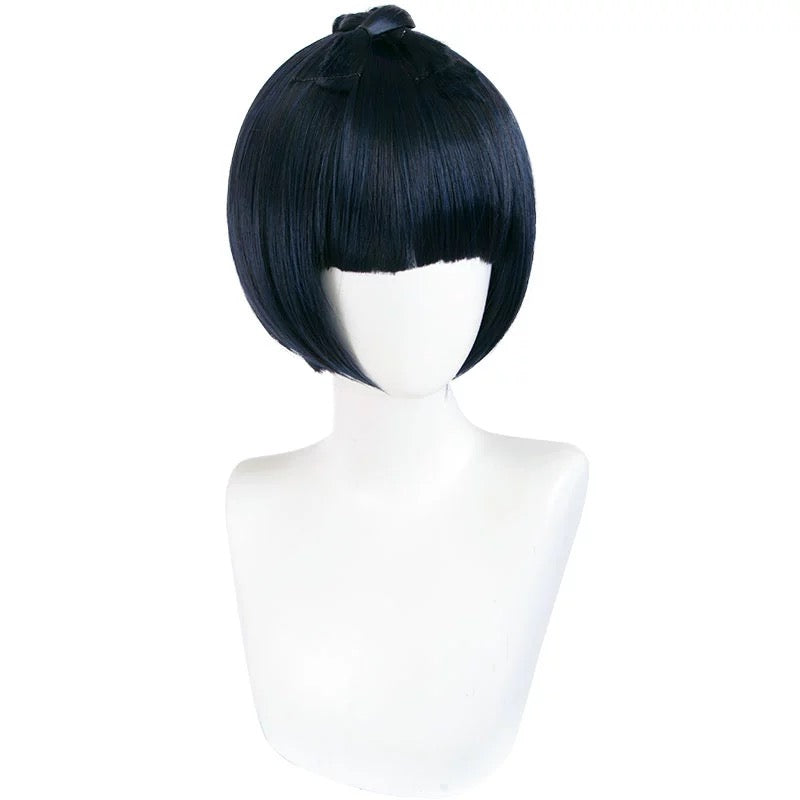 JoJo's Bizarre Adventure Bruno Buccellati Kurzes dunkelblaues Haar Basic Perücke