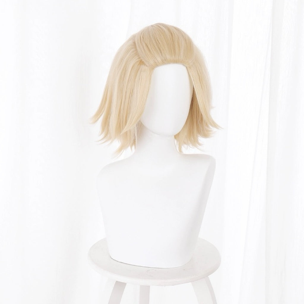 Tokyo Revengers Mikey/Manjiro Sano Short Blonde Hair Basic Wig
