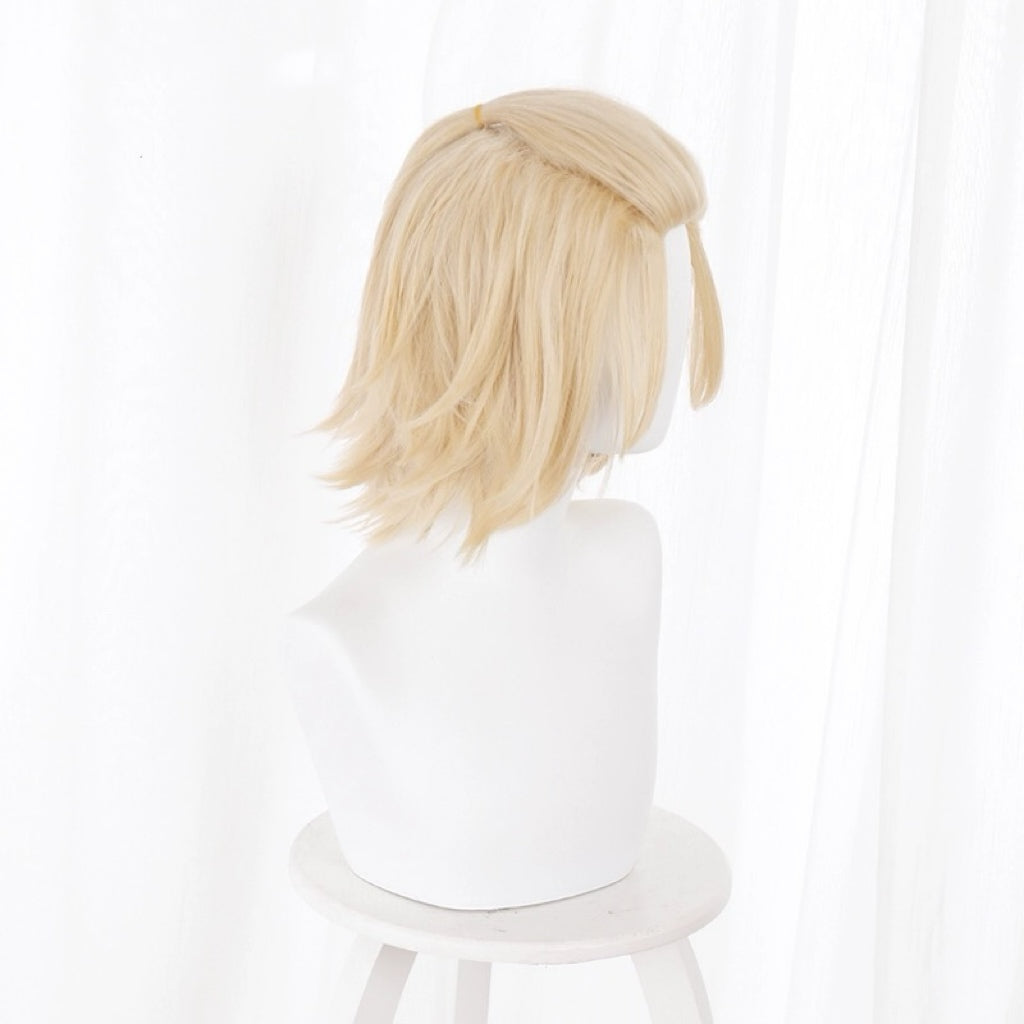 Tokyo Revengers Mikey/Manjiro Sano Short Blonde Hair Basic Wig