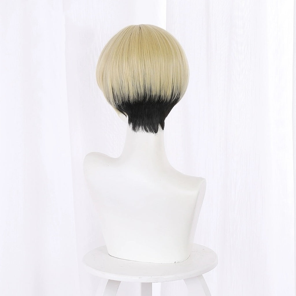 Tokyo Revengers Matsuno Chifuyu Short Mix Hair Basic Perücke