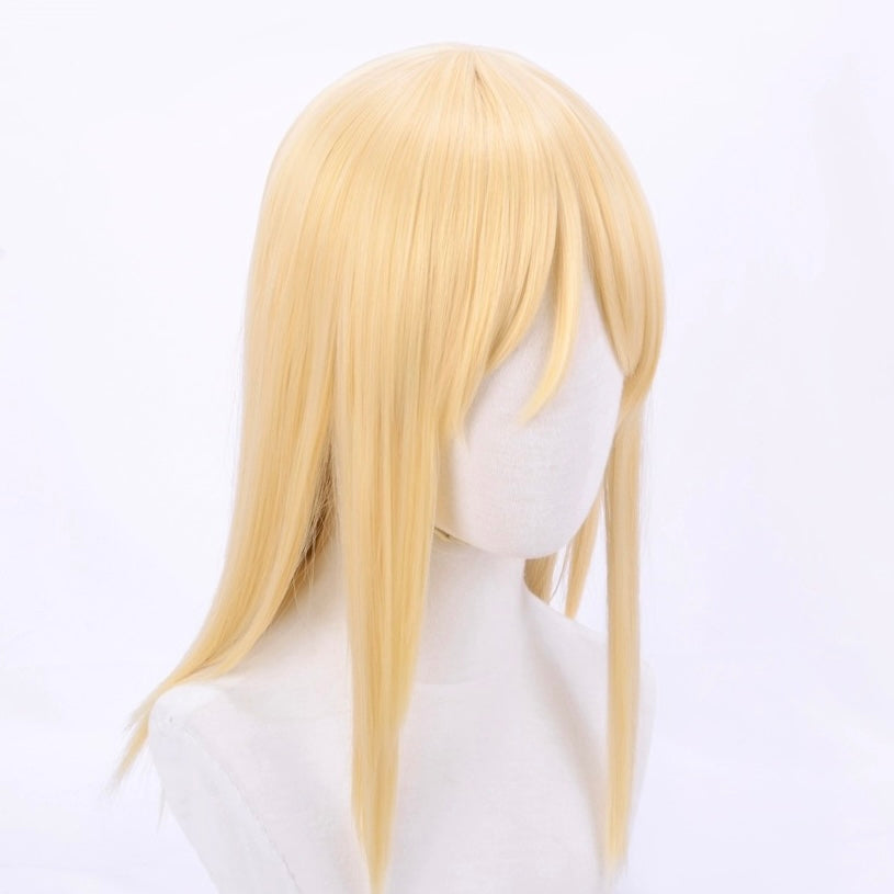 Attack on Titan Christa Lenz Long Yellow Hair Basic Wig