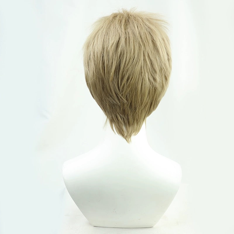 Attack on Titan Falco Grice Kurze grüne Haare Basic Perücke