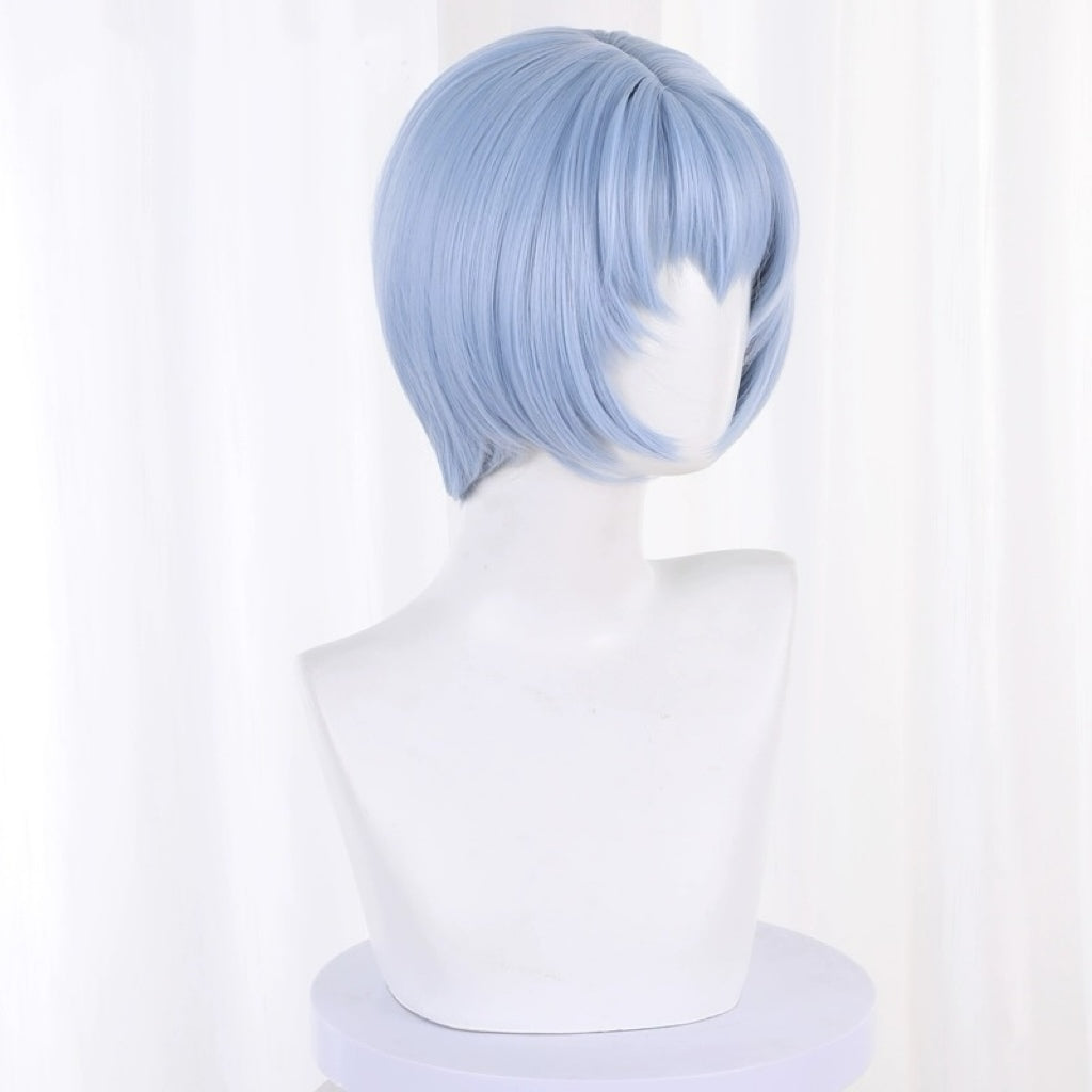 EVA Ayanami Rei Kurzes blaues Haar Basic Perücke