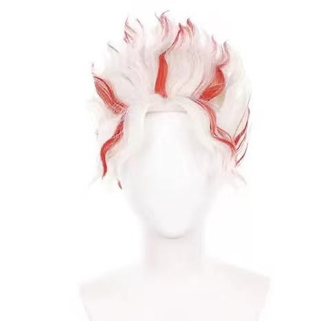 Dandadan Okarun Short White Hair Basic Wig