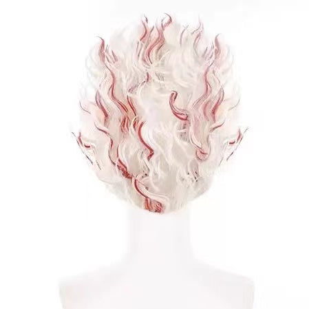 Dandadan Okarun Short White Hair Basic Wig