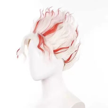 Dandadan Okarun Short White Hair Basic Wig