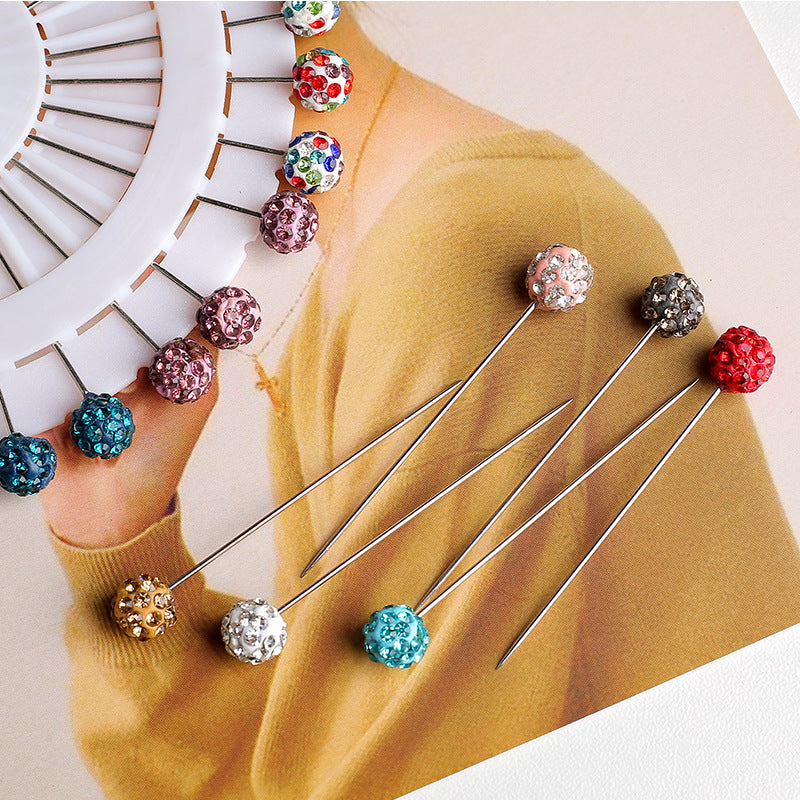 Colorful Diamond Straight Pin (48mm)