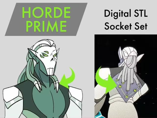 horde prime from she-ra commission wig