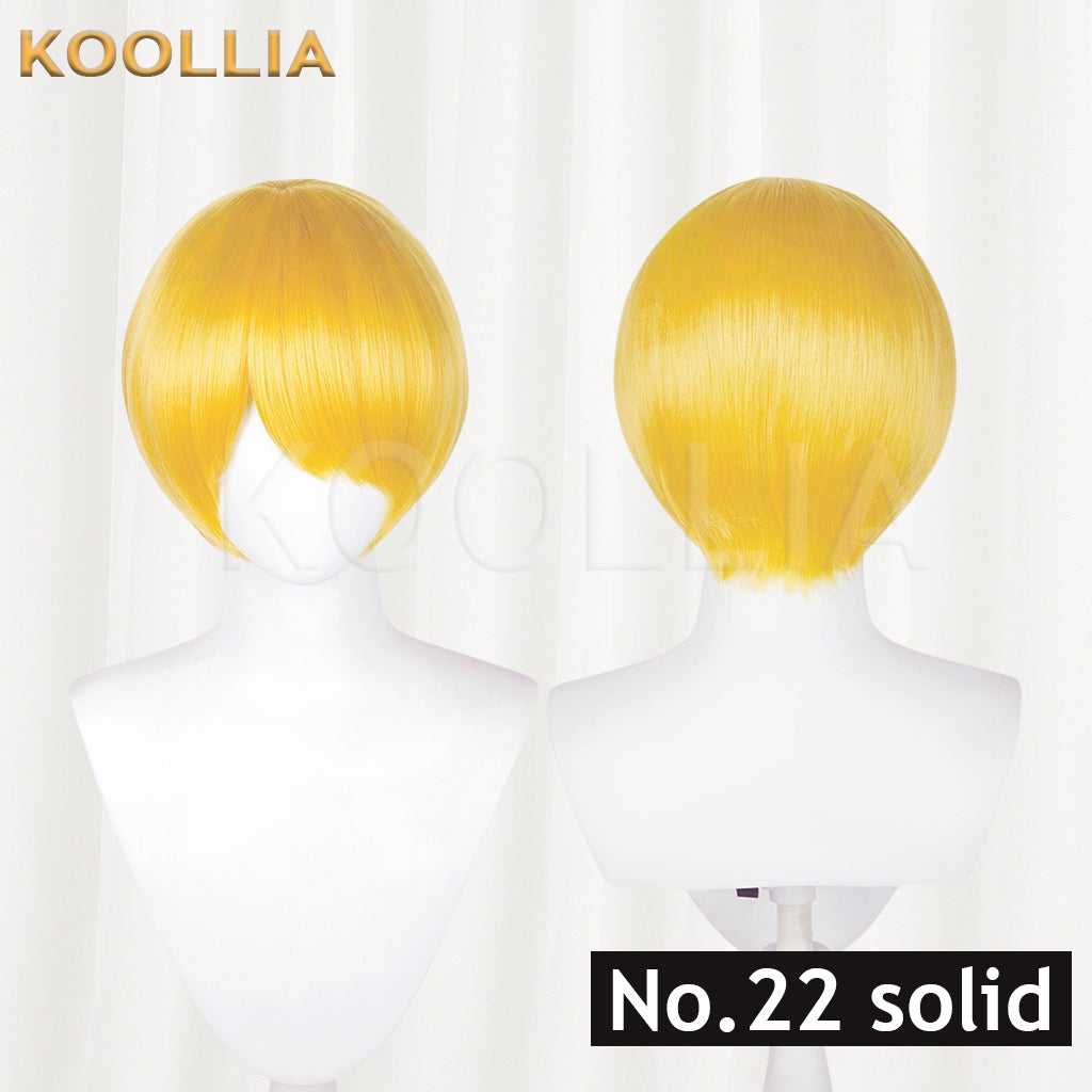 All-purpose 30cm Fluffy Mixed Fiber Short Hair Heat Resistant Basic Wig