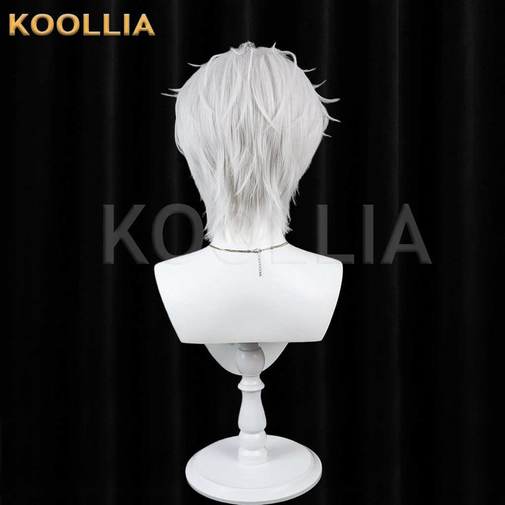 Goddess of Victory: Nikke Johan Silver White Short Basic Wig