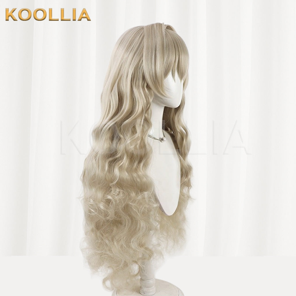 NIKKE: Goddess of Victory Crown Ash Blonde Wavy Basic Wig