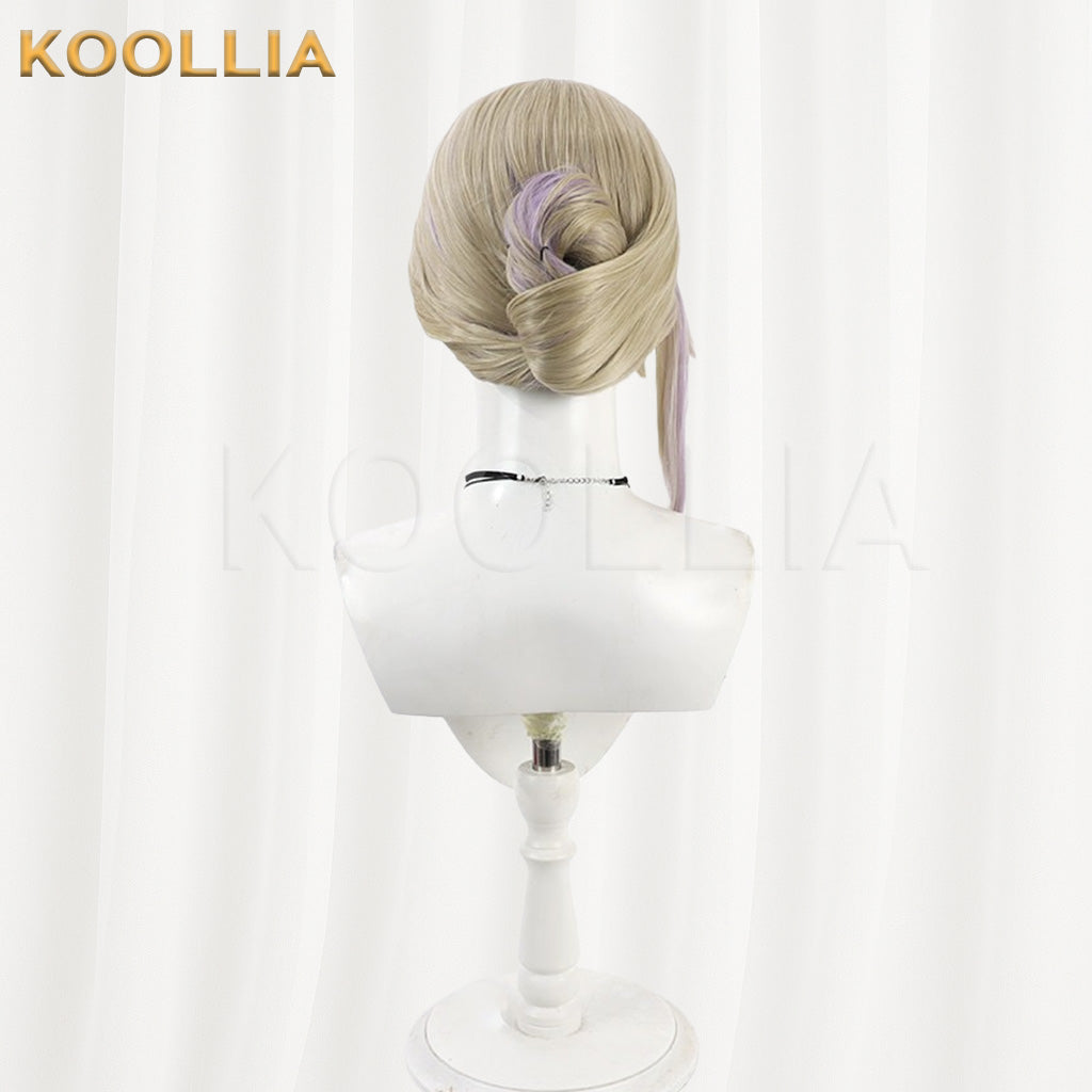 Umamusume: Pretty Derby Gold Ship Long Silver Gray Hair with Ears Basic Wig