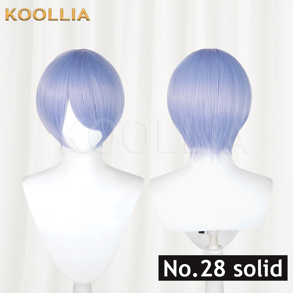 All-purpose 30cm Fluffy Mixed Fiber Short Hair Heat Resistant Basic Wig