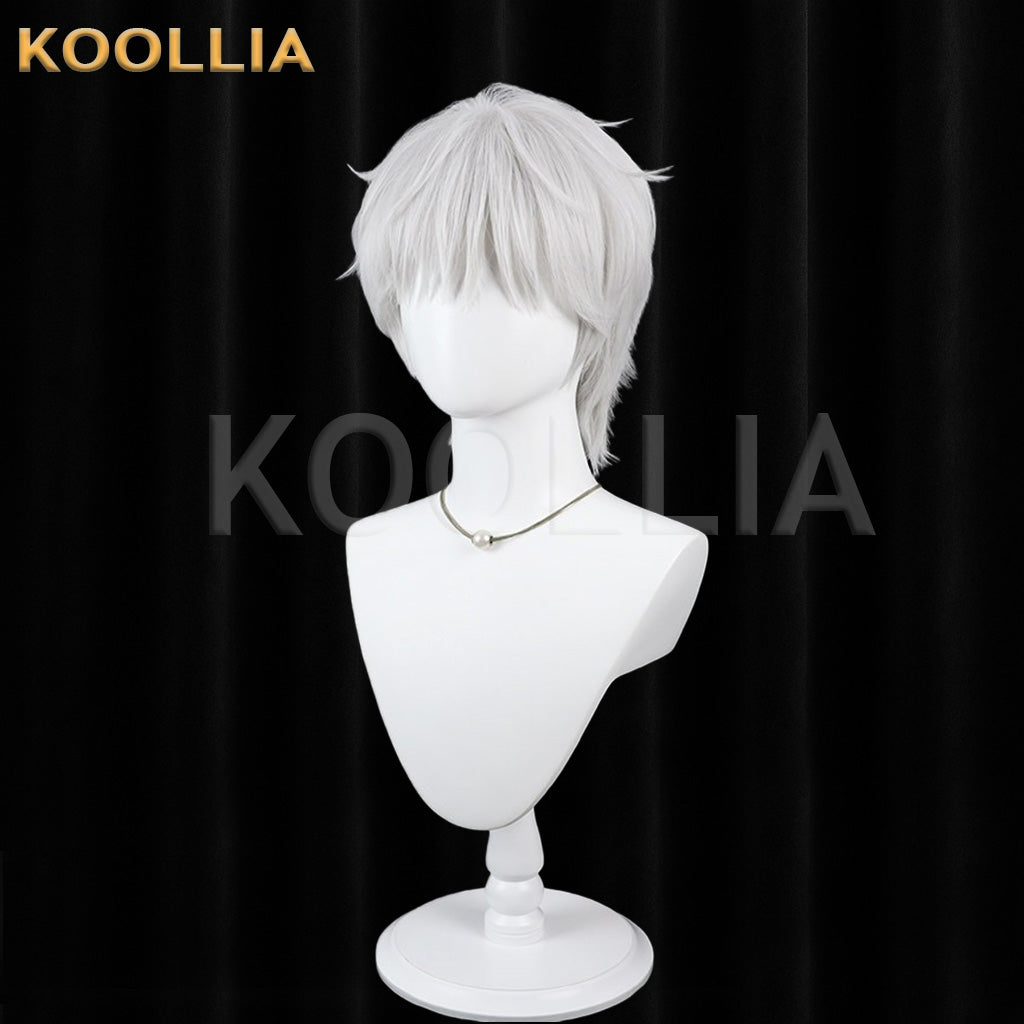Goddess of Victory: Nikke Johan Silver White Short Basic Wig
